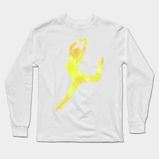 Yellow Dancer Long Sleeve T-Shirt